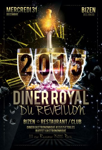 Diner Royal du Réveillon 2015