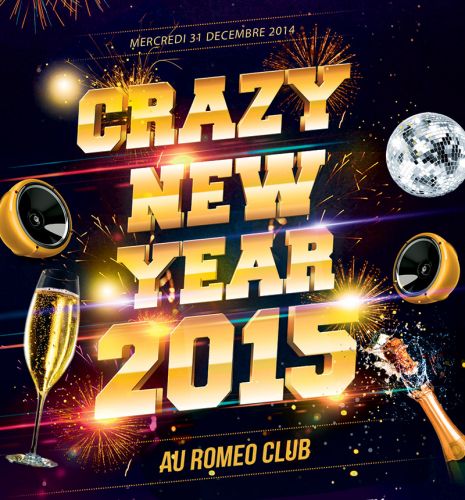 CRAZY NEW YEAR 2015 (en plein coeur du quartier latin)