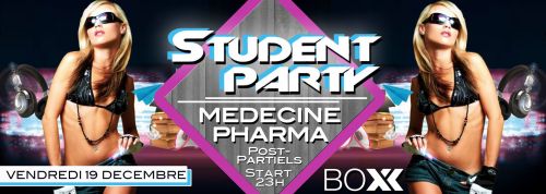 Student Party Post Partiels Médecine/Pharma