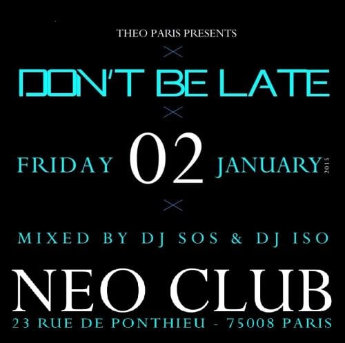 Don’t Be Late by Theo Paris