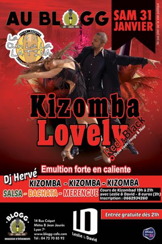 Kizomba Lovely Red And Black