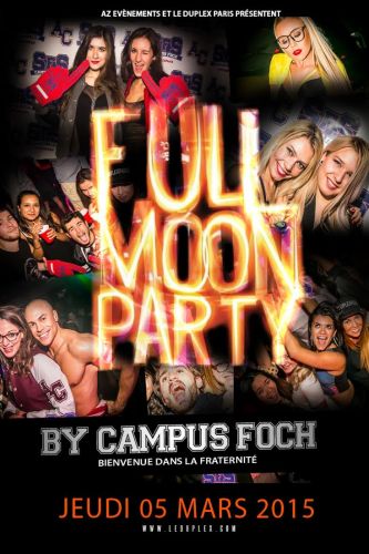 FULL MOON PARTY BY CAMPUS FOCH