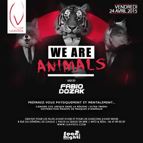 We Are Animals by Fabio Dozak
