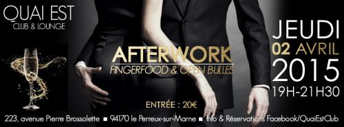 After Work Fingerfood & Open bulles