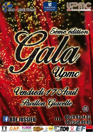 Gala UPMC 5ème Edition