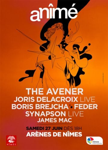 a-Nîmé Electro Festival 2015: The Avener, Joris Delacroix, Boris Brejcha, Synapson…