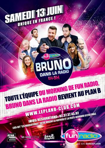 Bruno dans la Radio débarque au Plan B !!!