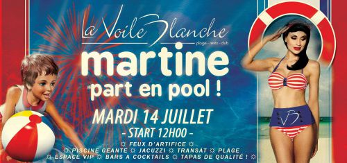Martine part en Pool !