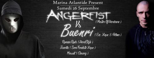 Soirée Angerfist VS Buenri @Marina
