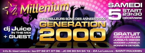 GÉNÉRATION 2000 – GUEST DJ FRANCK.P
