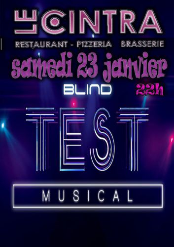 blind test musical Organisé par Brasserie LeCintra