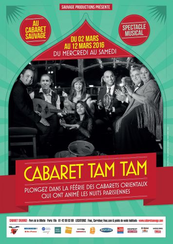 CABARET TAM TAM spectacle musical @ Cabaret Sauvage