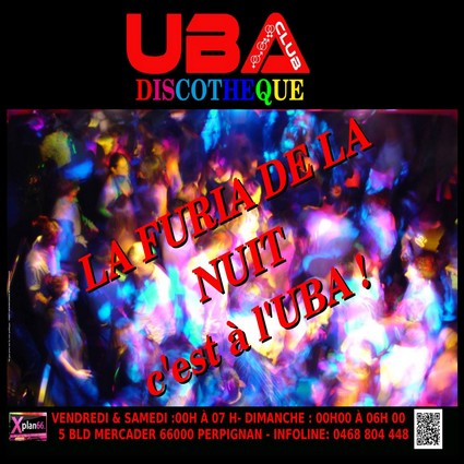 Soirée clubbing@l’uba club