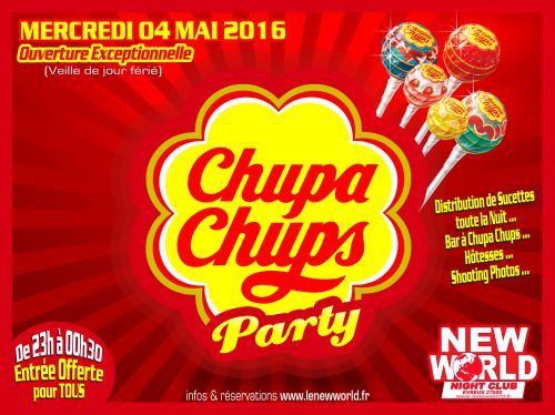 CHUPA CHUPS PARTY @NEW WORLD