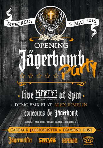 OPENING JÄGERBOMB PARTY