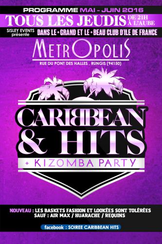 CARIBBEAN & HITS + KIZOMBA PARTY