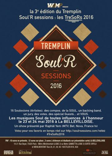 Concert des Demi-Finales #TreSoRs2016 // 23 et 24 mai @ La Bellevilloise (20ème)