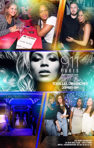 Resto & Club ‘911 Paris’, the Famous Sunday !