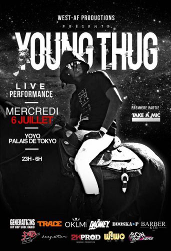 Showcase Young Thug @ Palais Tokyo