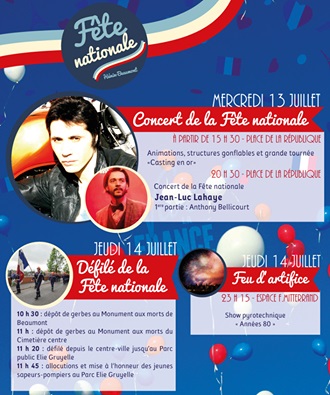 Fête National – Concert Jean Luc LAHAYE