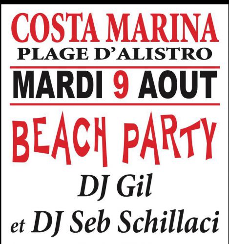 ▼▼▼ BEACH PARTY at Costa Marina ▼▼▼ Acte