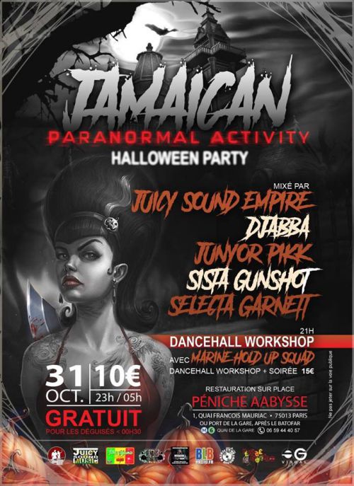 Paranormal activity halloween party