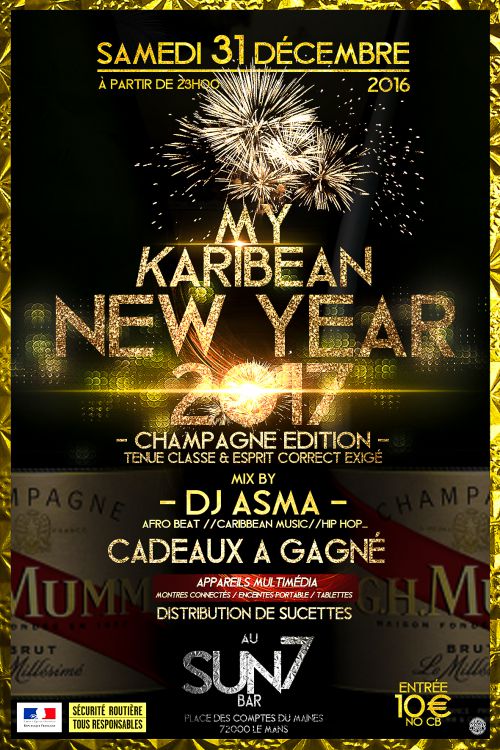 MY KARIBEAN NEW YEAR Éditions Champagne