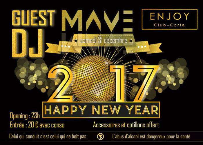 Enjoy Happy New Year 2017 par L’Enjoy Club