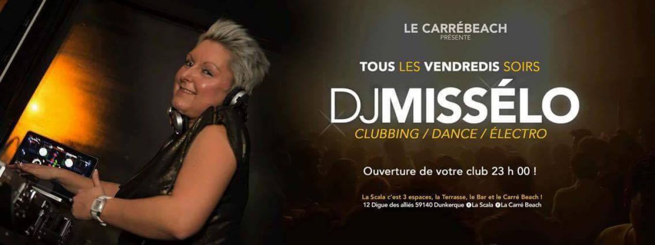 DJ Miss Elo @t Le Carré Beach