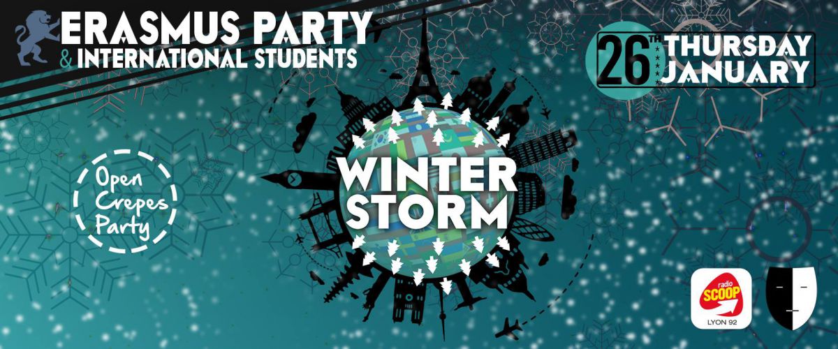 ❄ Erasmus Lyon & International Student – Winter Storm ❄