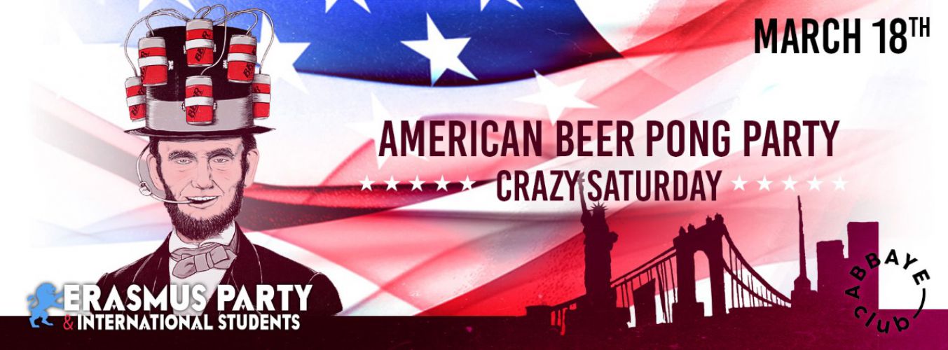 Crazy Saturday American Beer Pong
