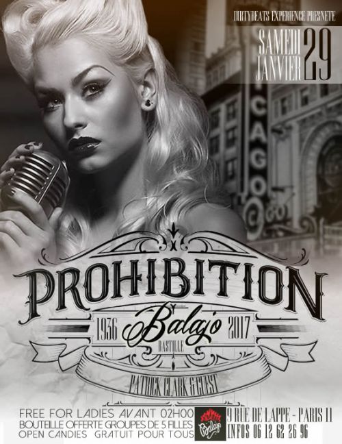 Soirée Prohibition