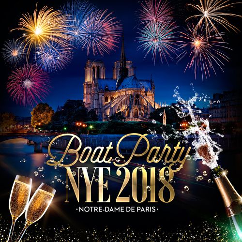 BOAT PARTY NYE 2018 – Notre-Dame de Paris