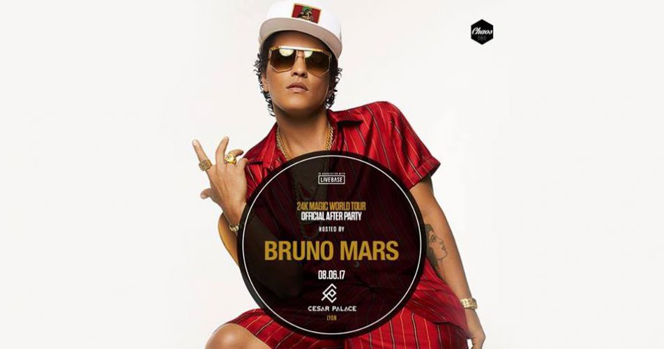 24k Magic After party hosted by Bruno Mars