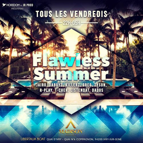 FLAWLESS SUMMER x FULL OUTDOOR PARTY x MADISON BEACH