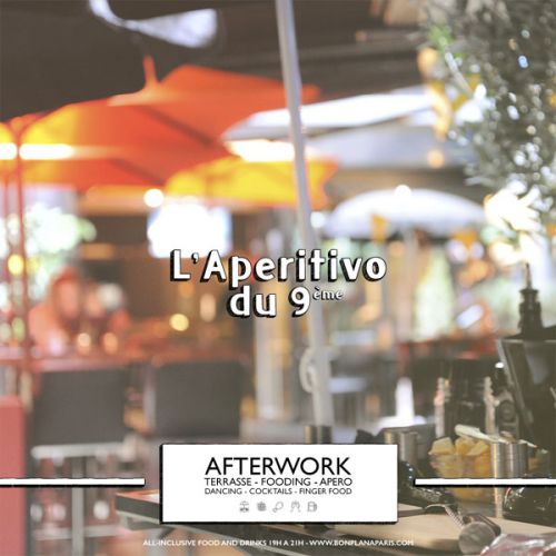 Métro, Boulot , Aperitivo – L’AfterWork (Terrasse, BBQ et PLUS)