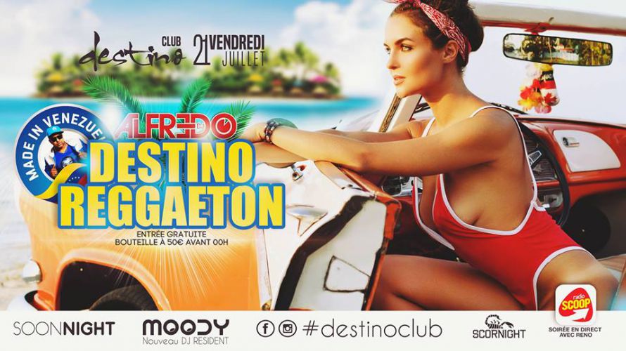 Destino Raggaeton avec DJ Alfredo