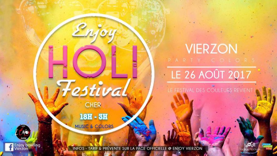 Enjoy Holi Festival | Vierzon 2017