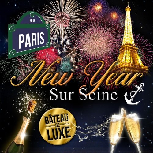 BATEAU NEW YEAR sur Seine