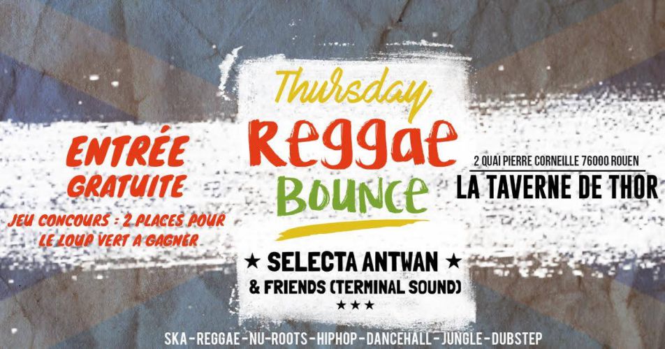 Thursday reggae bounce #2 selecta antwan and friends