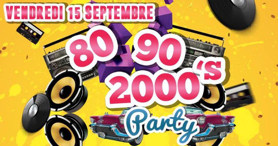 80′ 90′ 2000’s Party