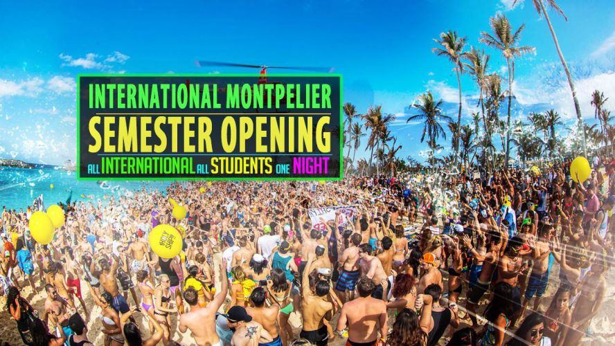 Montpellier International Students Semester Opening Party 2017