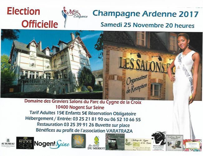 Election Miss Elégance Champagne Ardenne 2017