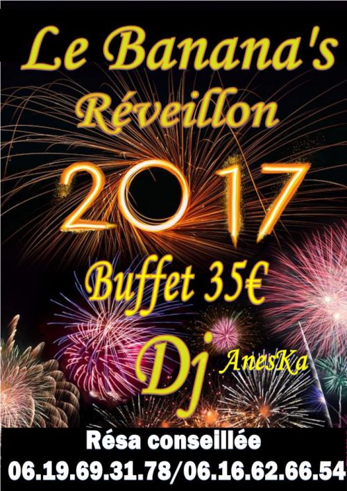 Reveillon 2017/18 du Banana’s