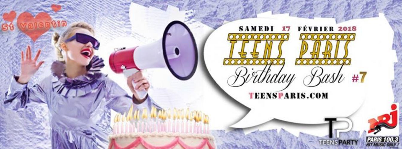 Teens Party Paris – Birthday #7 (13-17ans)