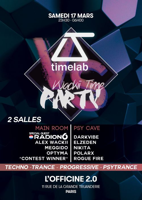 TimeLab VS Wackii Time Party
