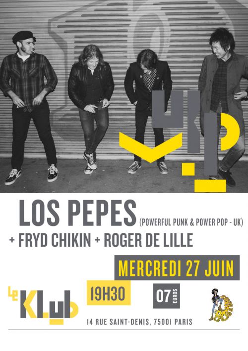 Savage UK PUNK Night ! Los Pepes ⏐ Fryd Chikin ⏐ Roger de Lille