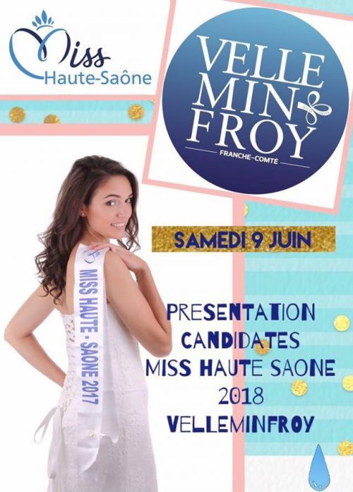 Présentation Des Candidates Pour Miss Haute-Saône 2018