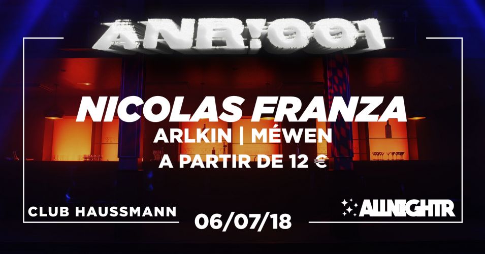Anr!001 – Nicolas Franza, MéWen, Arlkin
