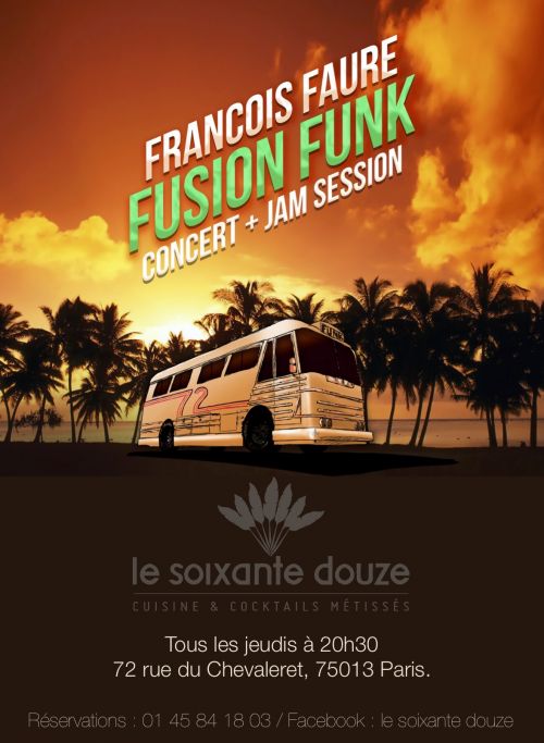 Jam fusion/funk de François Faure